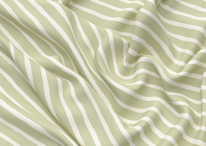 Vintage Stripe, Sage - Roman Blind - Image 4